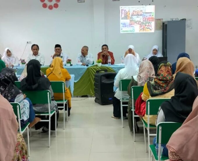 Pengenalan Awal Dengan Madrasah, MTsN 2 Langkat Menggelar Silaturahmi Bersama Wali Murid Peserta Didik Baru Kelas VII