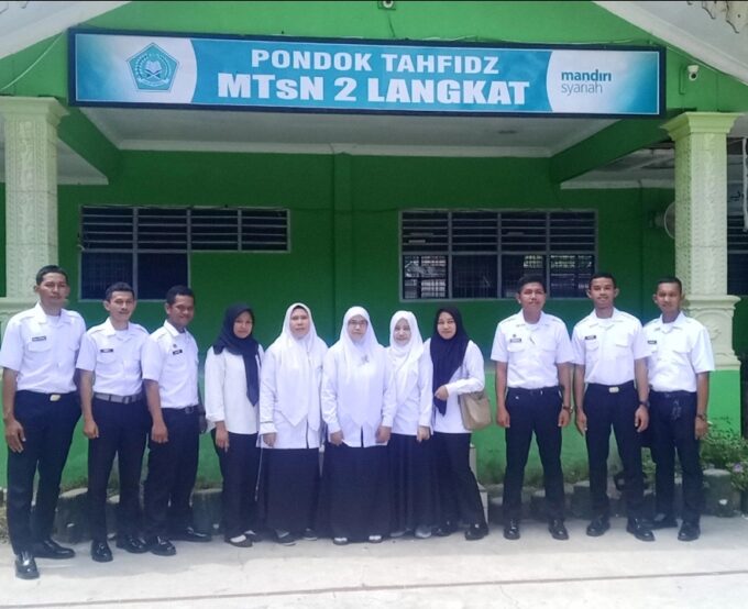 MTsN 2 Langkat Sambut Kedatangan Tim Badan Gizi Nasional Kecamatan Besitang untuk Survey Siswa-Siswi Madrasah