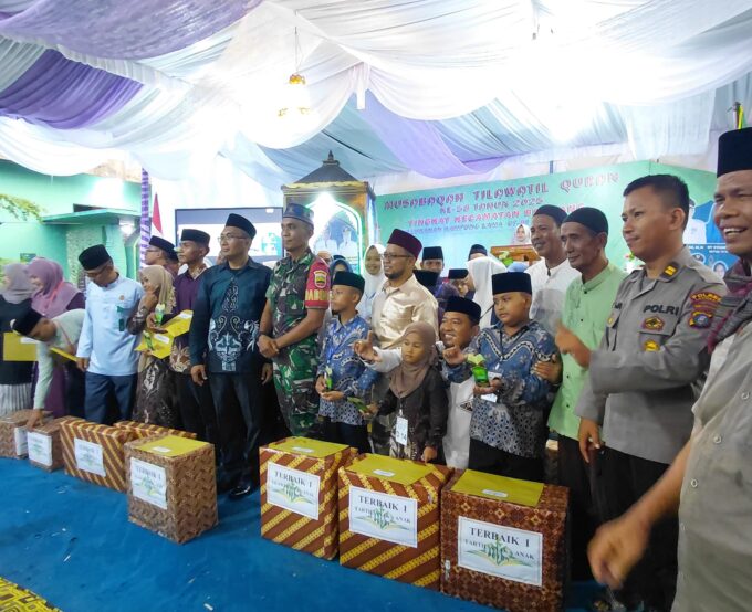 Madrasah MTsN 2 Langkat Berhasil Raih Banyak Prestasi Juara pada Lomba Tilawah di MTQ Kecamatan Besitang