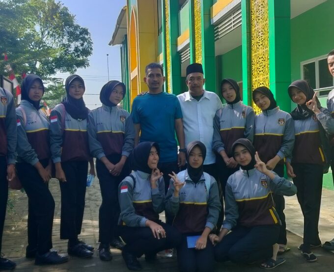 MTsN 2 Langkat Gelar Pelepasan Tim LKBB untuk Ikuti Lomba Tingkat Kecamatan Besitang