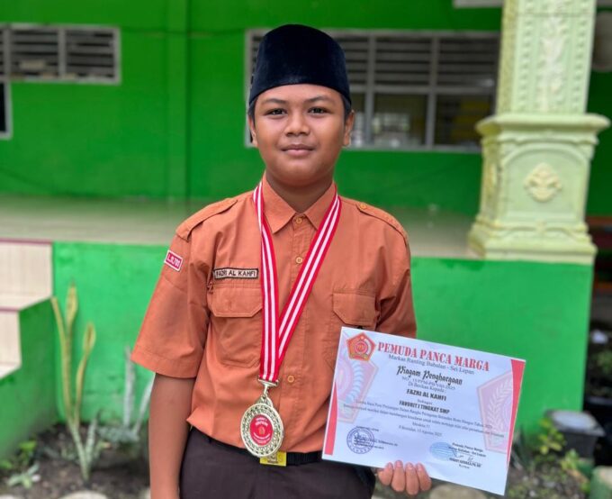 Siswa Madrasah Raih Juara Favorit Satu Ajang Lomba Puisi Perjuangan Tingkat Kabupaten Langkat