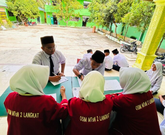 Kesempatan Menjadi Pemimpin, Pendaftaran Ketua dan Wakil Ketua OSIM MTsN 2 Langkat Resmi Dibuka