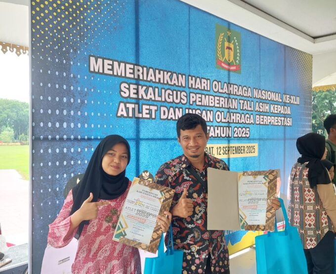 Hari Olahraga Nasional ke-XI.II Tahun 2025 Tingkat Kabupaten Langkat, Perwakilan Siswa MTsN 2 Langkat Rain Penghargaan Bergengsi