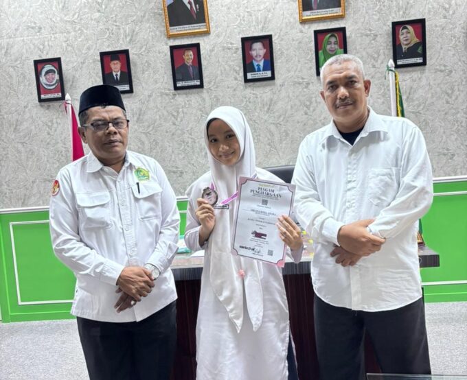 Perwakilan Siswi MTsN 2 Langkat Berhasil Raih Juara Tingkat Nasional Ajang Kompetisi Sains Pelajar Bima 2. 0