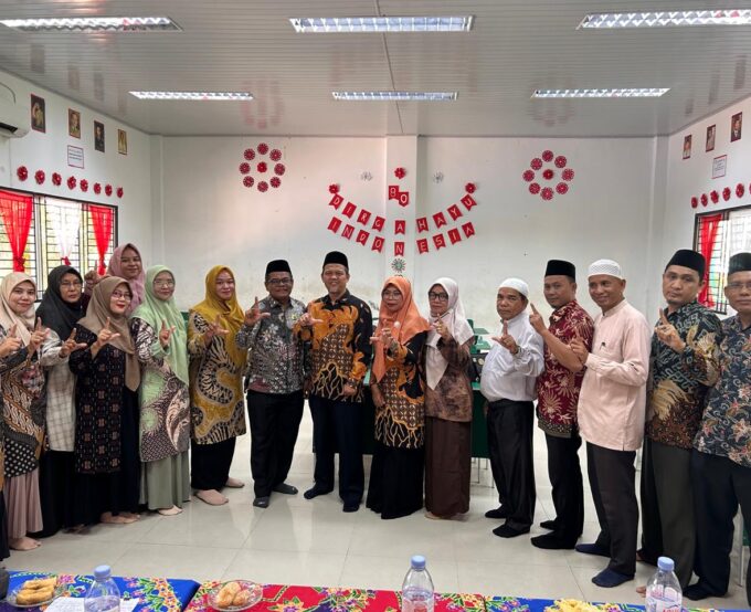 MTsN 2 Langkat Gelar Acara Pisah Sambut Pengawas Madrasah Lama Dengan Pengawas Baru Madrasah