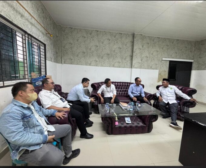 MTsN 2 Langkat Terima Kunjungan Pimpinan BRI Stabat Jelang Kehadiran Direktur BRI Pusat Untuk Salurkan Bantuan