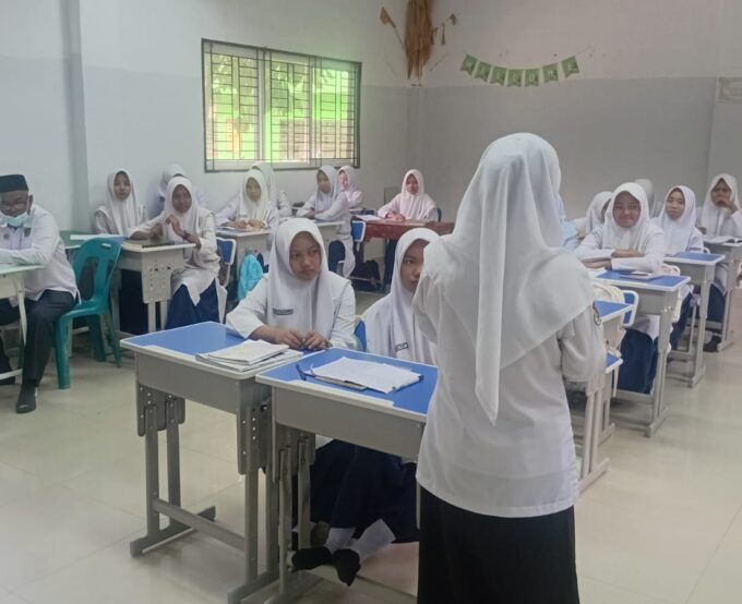 Evaluasi dan Penguatan Pembelajaran, MTsN 2 Langkat Gelar Supervisi Persemester