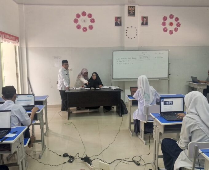 MTsN 2 Langkat Gelar Gladi Bersih TKA, Matang Persiapan Menuju Pelaksanaan Utama