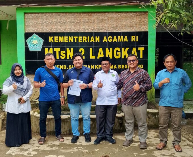 Revitalisasi MTsN 2 Langkat Akibat Banjir Bandang 2025, Yayasan Baitul Maal Brilian (YBM BRILIAN) Kota Medan Lakukan Kunjungan Persiapan