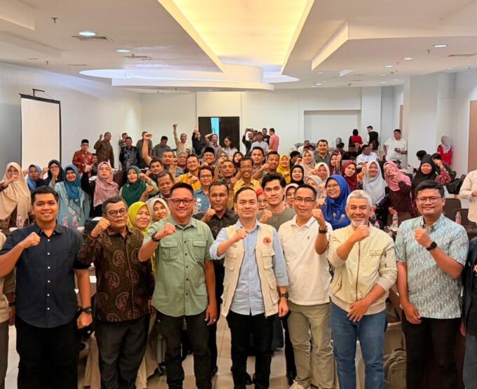 Kepala MTsN 2 Langkat Hadiri Rapat Koordinasi Penanganan Pasca Bencana Prasarana Kesehatan Dan Madrasah Sumatera Utara